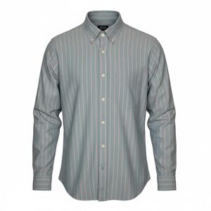 J Crew Lightweight Oxford Cloth Slim Fit Stripe Button Down Shirt Men Size Small